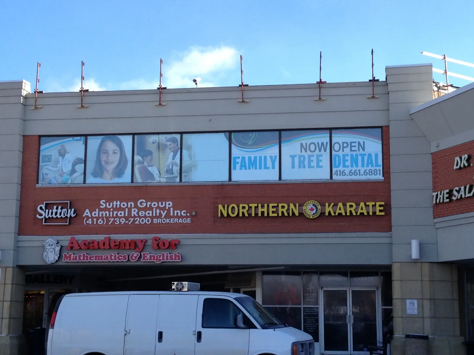 The practice on Steeles Avenue West